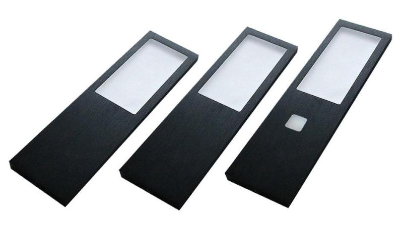 Indux Lino Kitchen Surface-Mounted LED Set 3 Spotlights 4W With Integrated Touch Dimmer Switch Black 1208972391