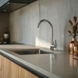 Aquanello Casa Chrome Single Lever Kitchen Mixer Tap CR-1201-CS