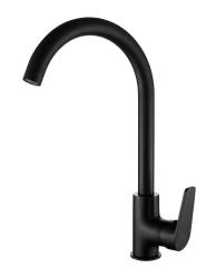 Aquanello Casa Black Single Lever Kitchen Faucet BL-1201-CS
