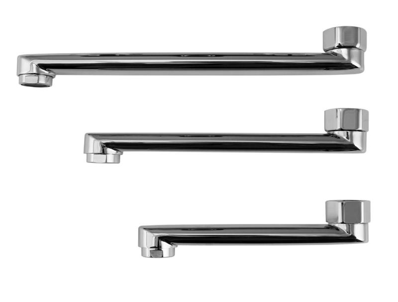 Aquanello Casa Single-lever Kitchen Wall Faucet Chrome with 15 cm spout CR-1415-CS