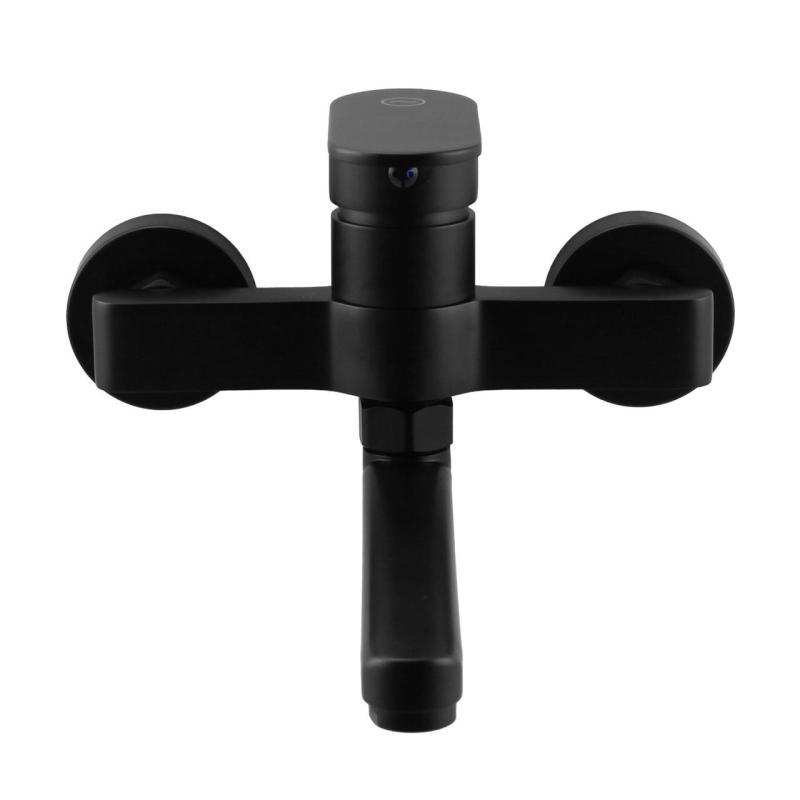 Aquanello Casa Single-lever Kitchen Wall Faucet Black with 20 cm spout BL-1420-CS