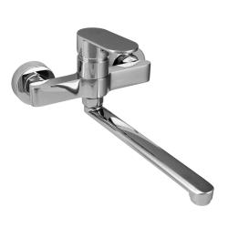 Aquanello Casa Single-lever Kitchen Wall Faucet Chrome with 25 cm spout CR-1425-CS