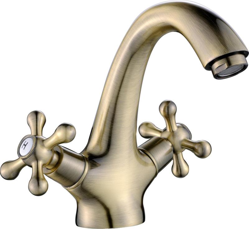 Aquanello Heritage Ascot Classic Nostalgic Basin Mixer Faucet Bronze BN-4101-HA