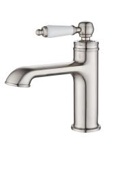 Aquanello Heritage Manor Classic Nostalgic Stainless Steel Washbasin Mixer Tap NB-1001-HM