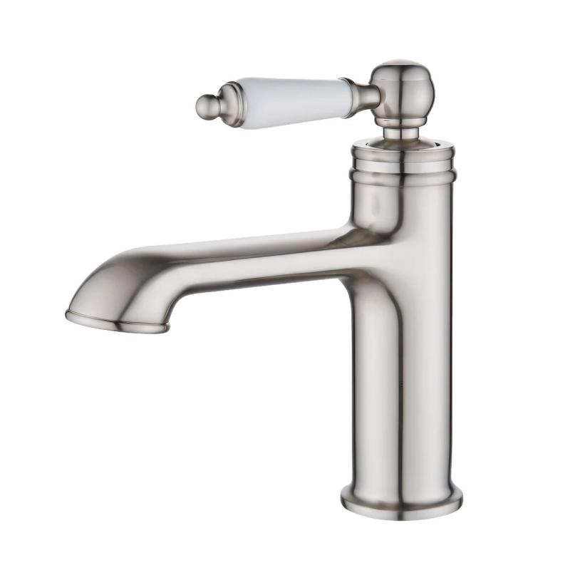 Aquanello Heritage Manor Classic Nostalgic Stainless Steel Washbasin Mixer Tap NB-1001-HM