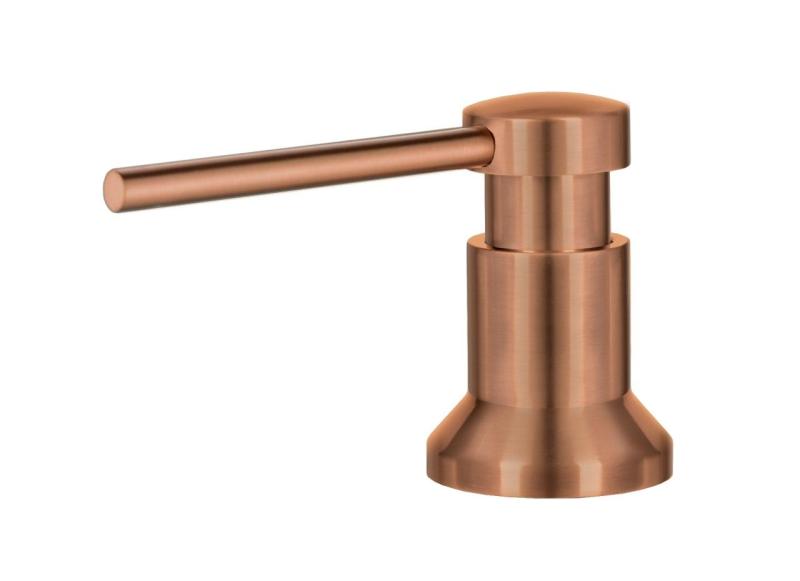 Ausmann Mosel Combination Set Sink PVD Copper 50x40 cm with Kitchen Faucet, Soap Dispenser, and Roll Mat 1208972563