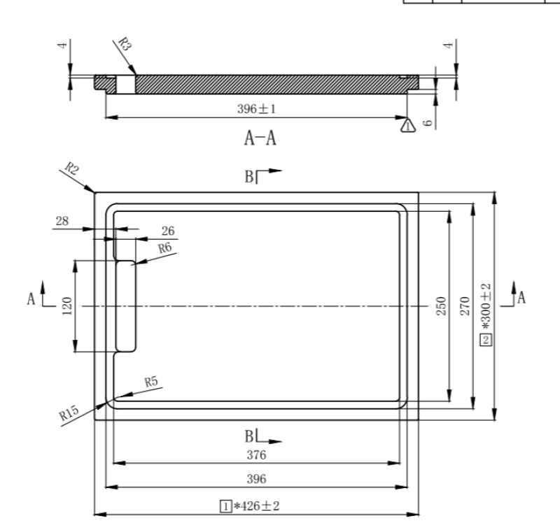 Pure.Sink Exclusivo Bamboo cutting board, 42x30 cm, fits in a sink PEXCB40-24