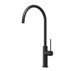 Graniteland Vira Slim Black Kitchen Faucet with Swivel Spout 1208972626