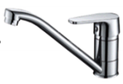 Aquanello Casa Single-Handle Kitchen Faucet, Chrome CR-1203-CS