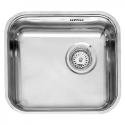 Reginox R184035OKG stainless steel kitchen sink 45x40cm Inset with basket plug R00991