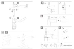 Franke save space drain siphon with dishwasher connection Spazio 112.0551.361