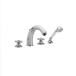 Huber Croisette 4-hole Bath Mixer Chrome CS00026021