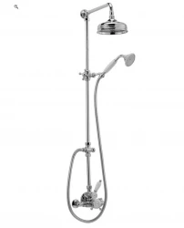 Huber Victorian Thermostatic Shower Set 15cm Chrome 5698