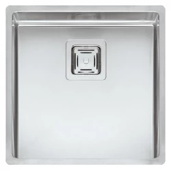 Reginox Texas R10 outer radius 40 x 40 medium stainless steel kitchen sink R28025