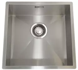 ABK Baronga square stainless steel sink 40x40 cm undermount BAR40F