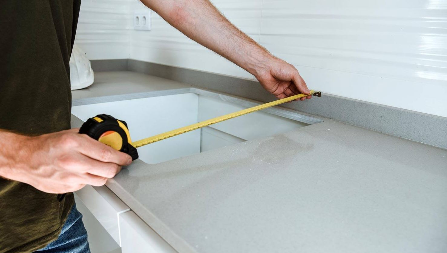 How do you install an undermount sink?