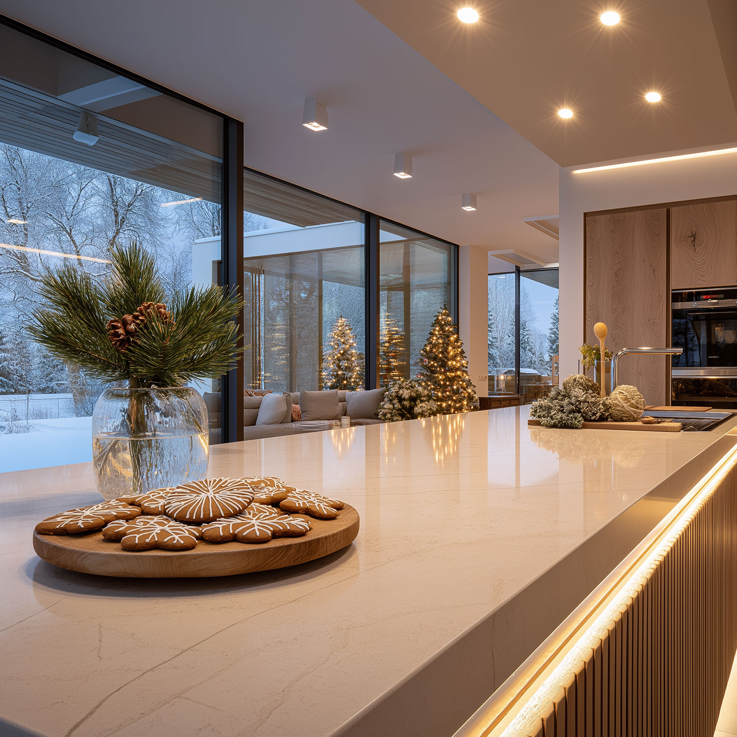 Why Under-Cabinet LED Strips Are Perfect for Holiday Nights